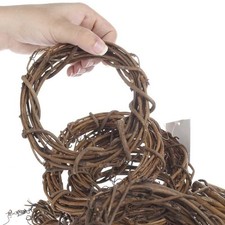 Package of 12 Natural Grapevine 6" Handmade Wreaths