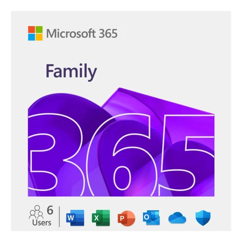 Microsoft 365 Family 1-Year Subscription up to 6 Users PC/Mac/Mobile Digital