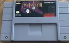 Squaresoft Final Fantasy III Super Nintendo SNES Game Cartridge NTSC-U/C