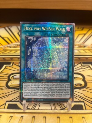 Yugioh Witch of the White Forest Quarter Century Secret Rare ALIN-EN058