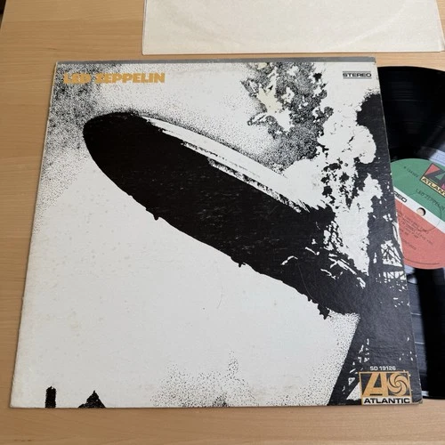 Led Zeppelin Debut Album LP 1970s US Press Complete W/OG Sleeve Atlantic! VG+
