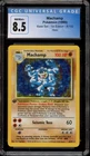 Pokemon Machamp Base Set 1st Edition Holo Rare #8 CGC 8.5