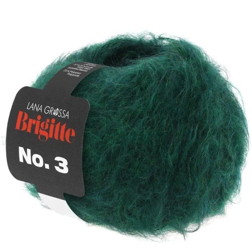 Wool Creative! Lana Grossa - Brigitte No. 3 Fb. 31 Dark Green 25g