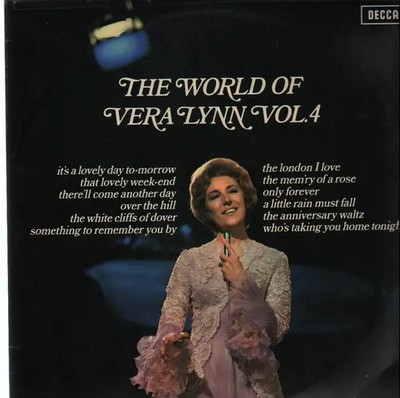 Vera Lynn The World Of Vera Lynn Vol. 4 NEAR MINT Decca Vinyl LP