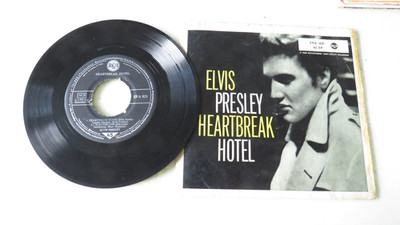 ELVIS-EPA 821-RCA-ELVIS PRESLEY-HEARTBREAK HOTEL-I WAS THE ONE-MONEY HONEY