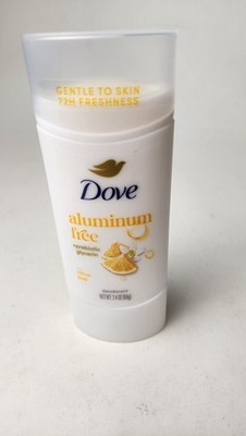 Dove Aluminum Free Deodorant Citrus Pop 2.4 oz 72H Freshness