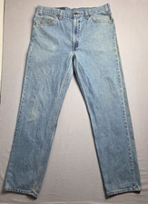 Vintage 1995 Levi's 505 Jeans Mens 36x32 Orange Tab Regular Fit Straight 90's
