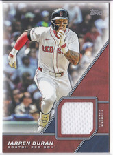 2026 Topps Series 1 Jarren Duran MLB Material Relic Card Boston Red Sox #MLM-JDU