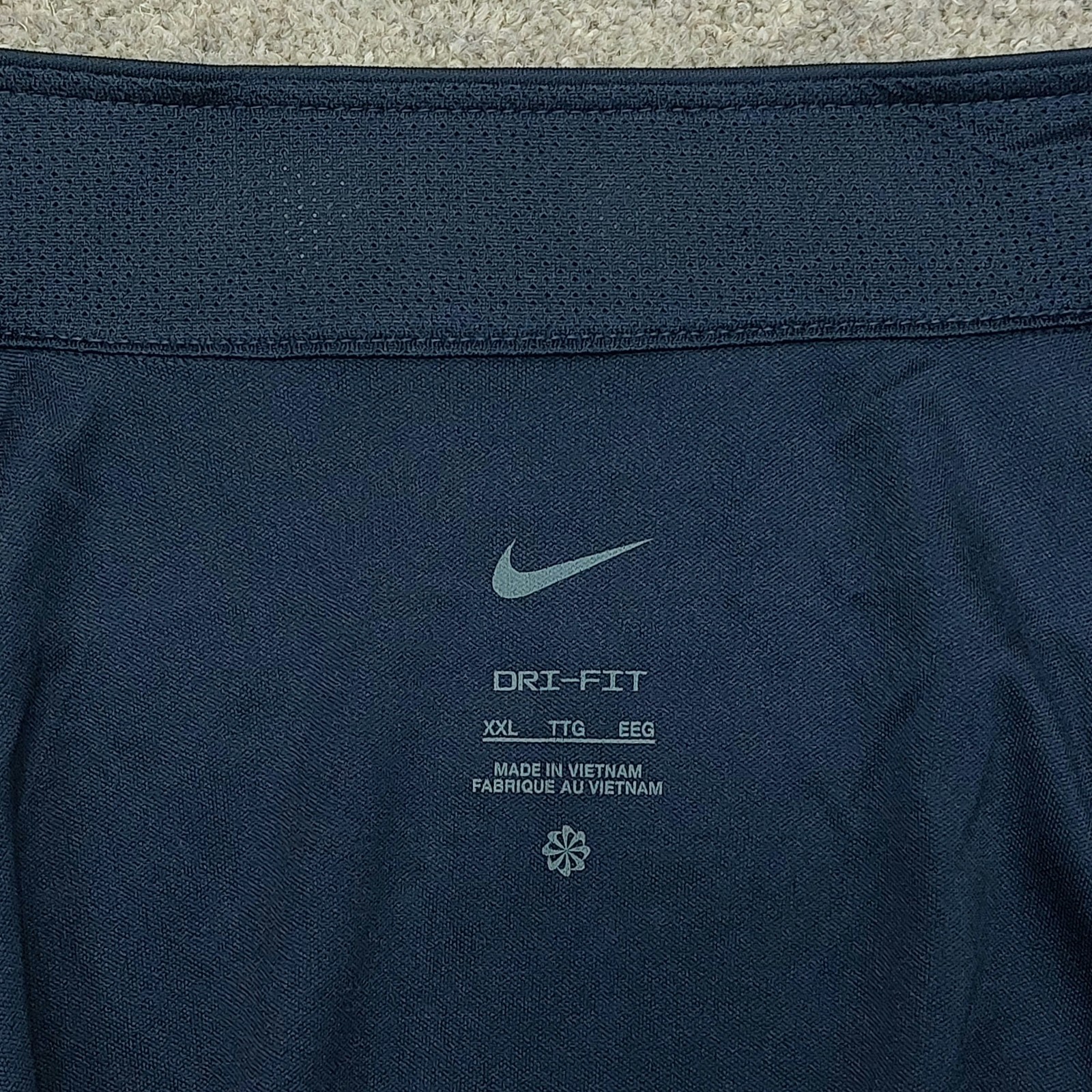 Nike Giacca Uomo Track XXL Blu Navy Dri-FIT Allenamento Full Zip Calcio Palestra foto 4