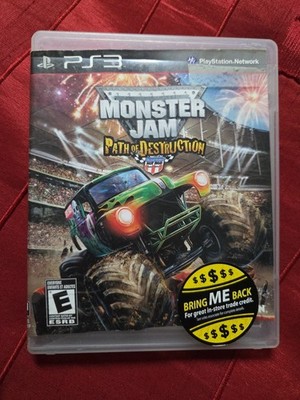 Monster jam path of destruction Sony Playstation 3 No manual