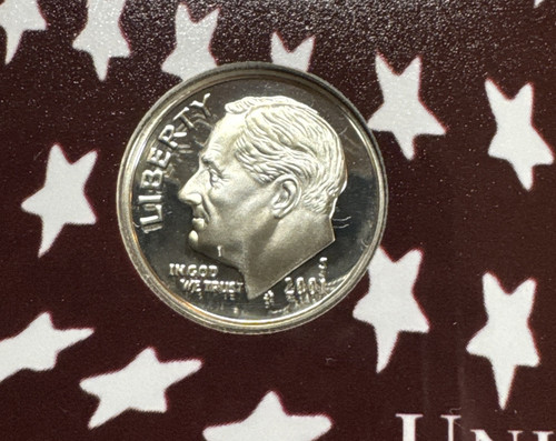 2001-S US Mint Silver Proof Set - Picture 13 of 22