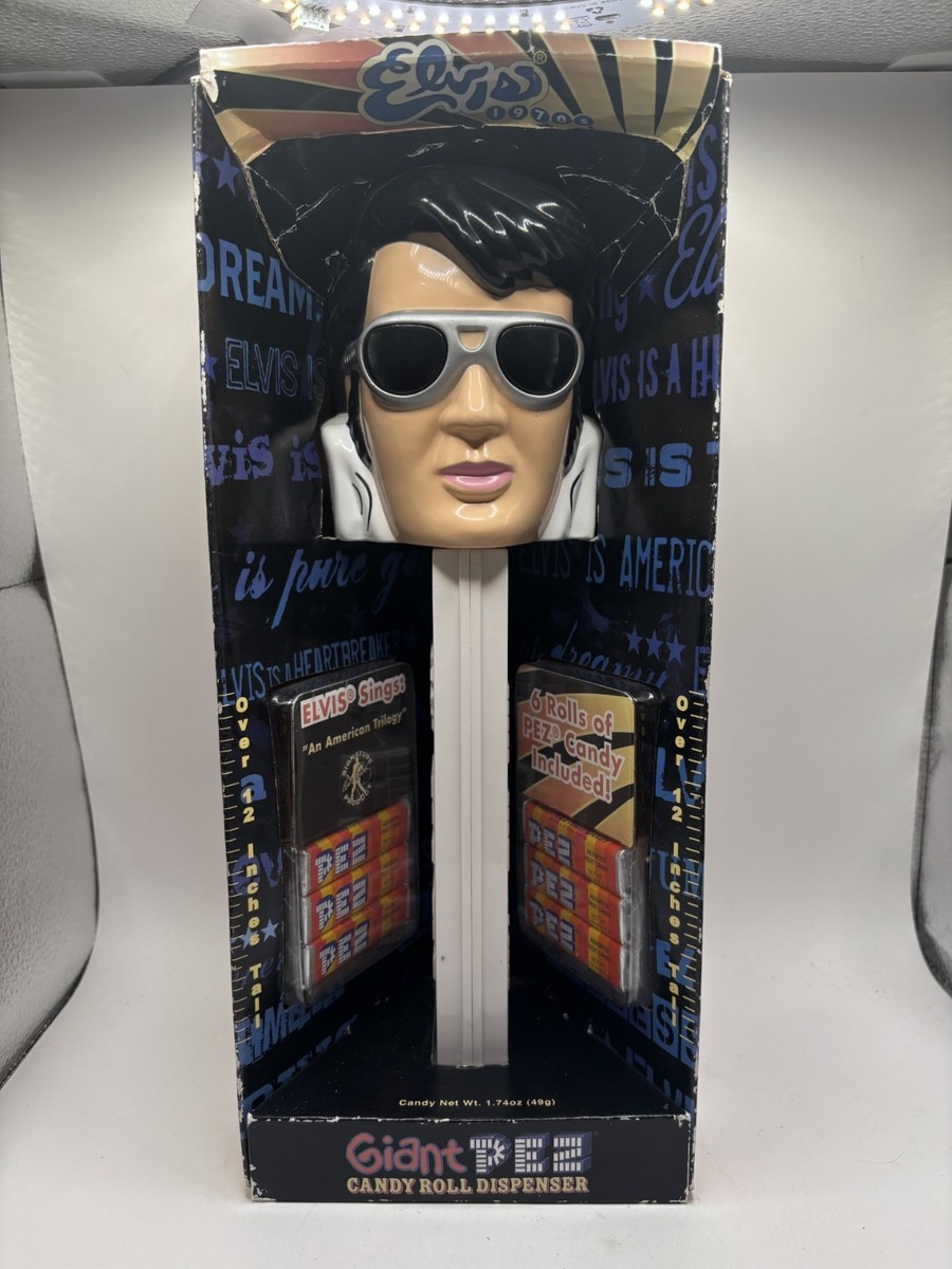 Elvis Presley Giant PEZ Candy Roll Dispenser 1970s (2008) 12