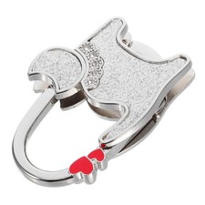  Crochet de sac à main pliable pour chat : support de sac à main robuste,