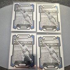 Prizm Cool Papa Bell Homestead Baseball Trading Card Lot (4)