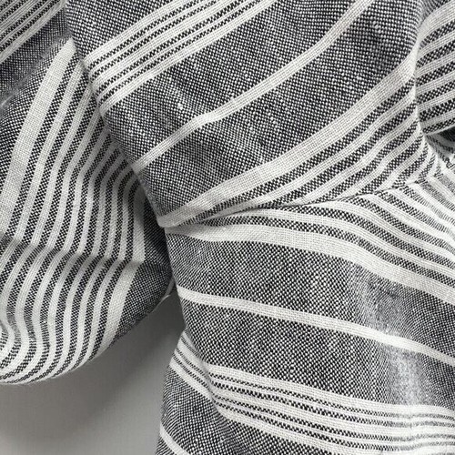 Pantaloncini corti J. Jill Love 100% lino a righe taglia small estivi leggeri - Foto 10 di 10