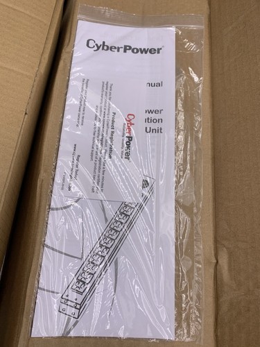CyberPower Basic 10-Outlet Rackmount PDU 16A 110-120VAC 60Hz PDU20B10R - Picture 4 of 5