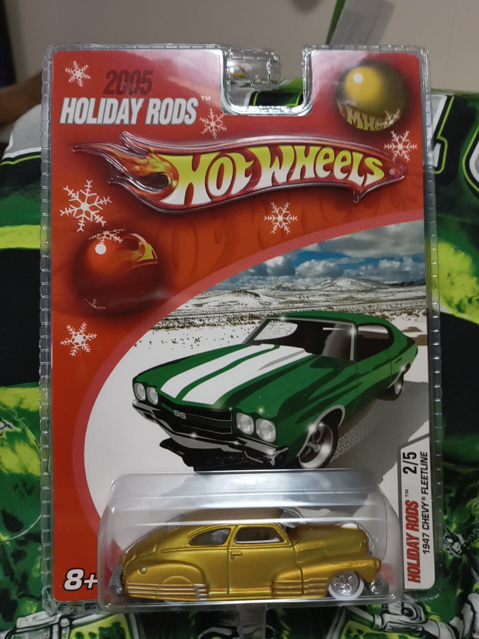 2005 Vintage Hot🔥Wheels/ Holiday Rods ( LE 2/5) '47 Chevy Fleetline In Gold/RRW