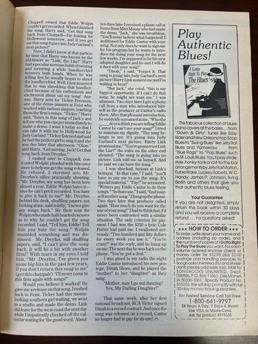 Sheet Music January/February 1993 Standard Piano Edition Mitchell Parish - Foto 8 di 9