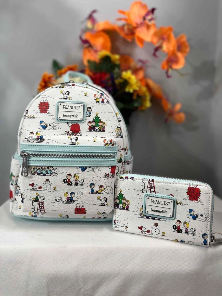 Mini backpack outlet with matching wallet