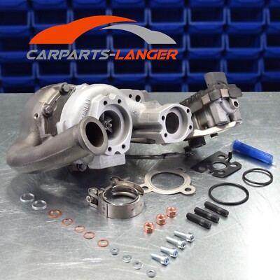 Turbolader für VW Touareg 5.0 V10 R50 TDI 350 PS Linke Seit 755964 07Z145874B