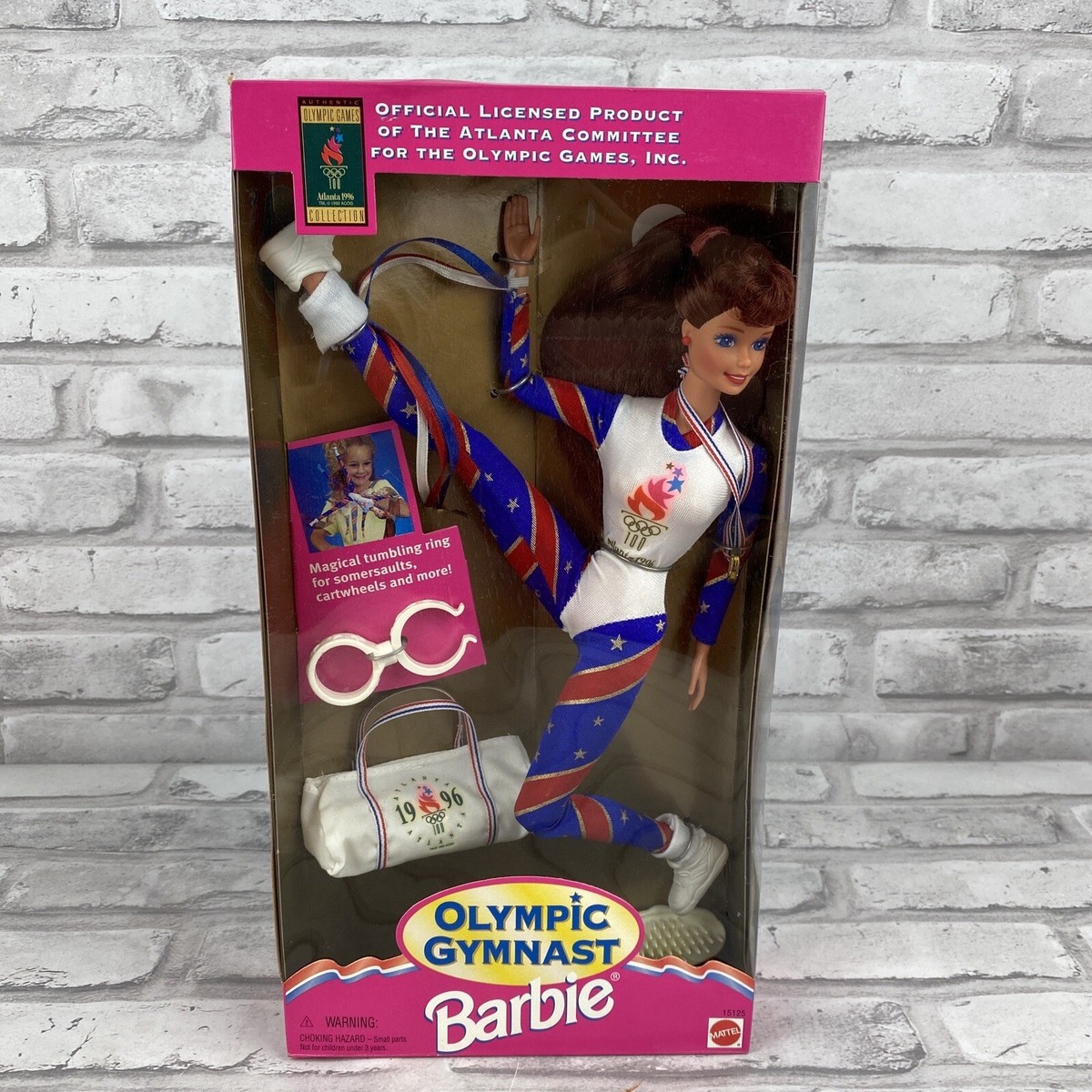 Barbie アトランタオリンピック Barbie Olympic Gymnast 1995 Atlanta Games Doll Mattel