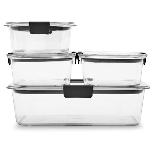 Rubbermaid 10pc Brilliance Leak Proof Food Storage Containers with Airtight Lids - Picture 3 of 4