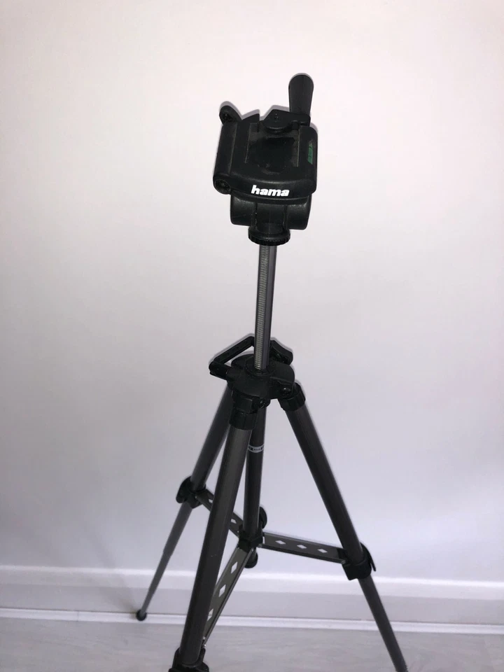 Hama Star 64 3D tilt head Tripod Champagne Aluminium Photos Camera Stand mount - Image 2 of 2