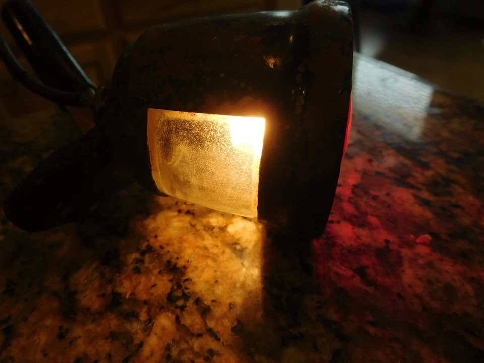 Luz trasera Whippet 1918 1928 motocicleta Harley Henderson Indian Thor vintage Foto 3 de 4