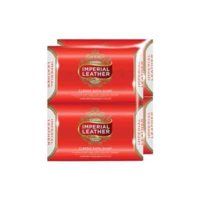 Imperial Leather Classic Bath Bar Soap 120 g. x 4 Pcs.