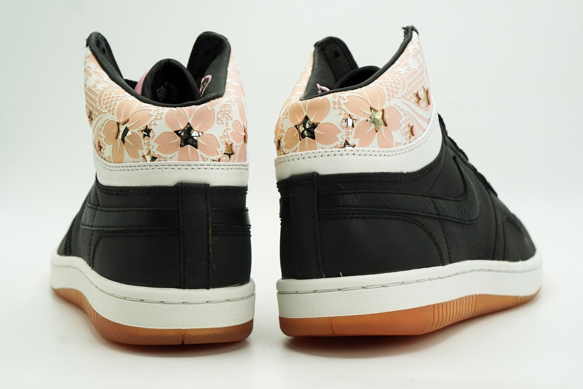 NIKE COURT FORCE HI PRM SAKURA NEW SIZE 10.5 UENO BLACK NIKE COURT FORCE HI PRM SAKURA NEW SIZE 10.5 UENO BLACK