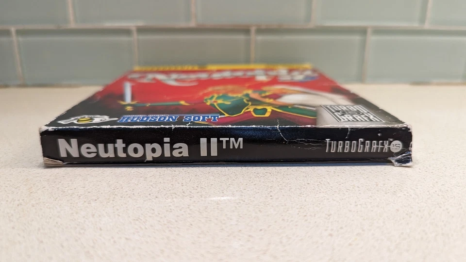 VERY RARE Neutopia II box only no game or case (TurboGrafx-16, 1992) - Image 4 of 4
