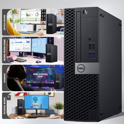 Dell 7040 Small Form Intel Core i5 HDMI NVIDIA GT 1030 16GB Ram 256GB SSD, Win10 - Picture 5 of 7