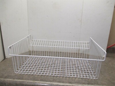 GE REFRIGERATOR LOWER FREEZER BASKET (SCRATCHES/RUST) PART# WR21X10171