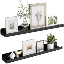 Plastic Black Vinyl Record Display, 24 Inches Album Record, Black