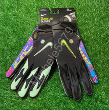 Nike NFL OBJ PE Vapor Jet 6.0 Football Gloves BLAH Black Mismatch Size 2XL