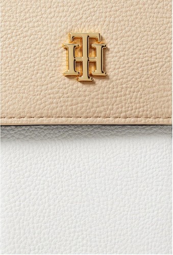 Chloe II-Light Stone/Basket Brown-Flap Backpack-SquareMonogram Jacquard - Picture 3 of 7