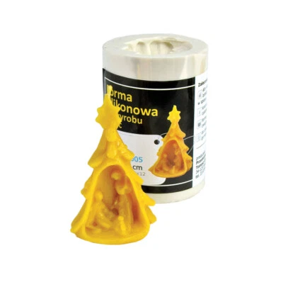 Kerzengießform Weihnachtskrippe Silikonform Kerzen Bienenwachs Weihnachten