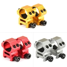 Low Profile A Pair 25.4mm / 1 Inch Scope Ring Picatinny weaver Rail Mount