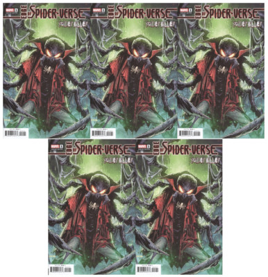 Edge of Spider-Verse #1 Ken Lashley TRADE Spider-Killer LOT of 5 SET 2023