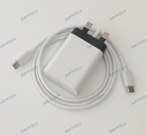 Genuine Google Pixel 7 / 7 Pro / 6a 30W Fast Charge Plug Adapter & USB-C Cable - Picture 3 of 4
