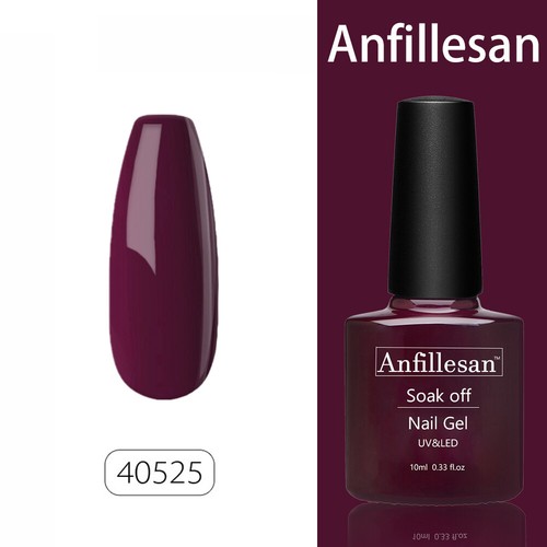 Anfillesan Nail Polish UV LED Soak Off Gel Polish Base Top Coat Gel Varnish 10ml - Picture 115 of 155
