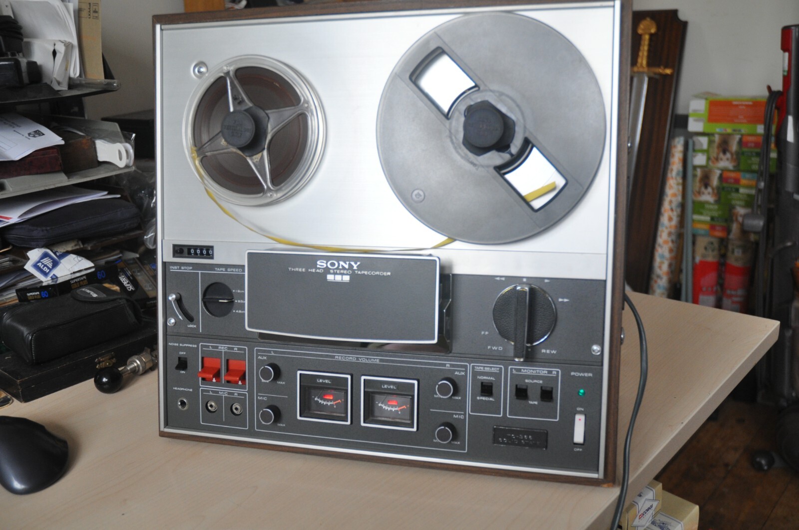 Sony Tc 366 Solid State Reel To Reel Three Head Tape Recorder (Spares