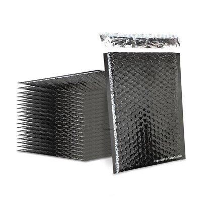 4.5 Inch Wide Bubble Mailers ValueMailers 000 Glamor Metallic - Foto 12