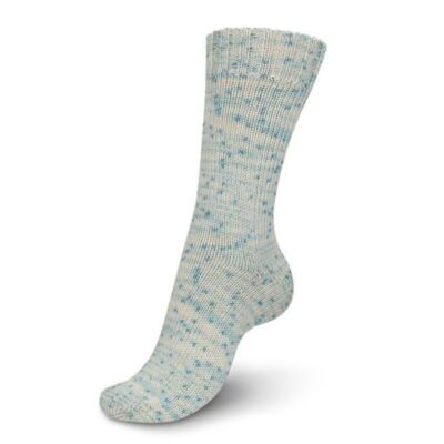 Mehrfarbiges Sockengarn Wolle - Regia 4-fädig Farbe 100g blau vereint