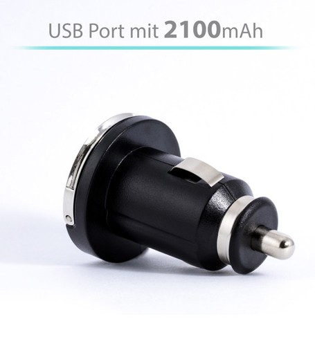 KFZ USB Adapter | 2,1A 12V | Ladegerät Zigarettenanzünder Auto - Bild 3 von 6