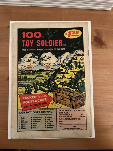 #117 Star Spangled War Stories 1964 Vintage Comic Book - Picture 2 of 6
