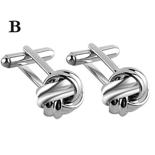 2PCS Moda Hombres Camisa Gemelos Puños Joyería de cobre Botones Gemelos de boda - Imagen 8 de 17