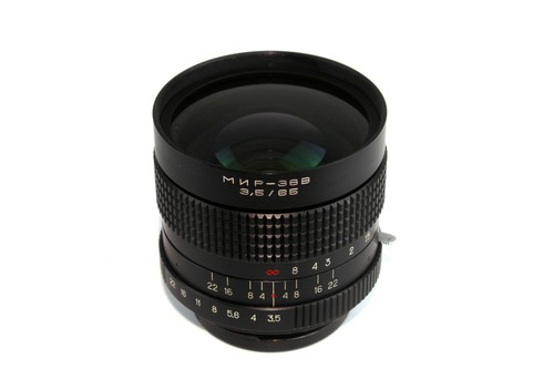 Soviet lens MIR - 38V (3.5 / 65) lens Long focal Mount Bayonet C SALUT S KIEV 88 - Picture 5 of 9