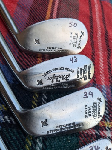 Schönes Set Callen Schläger zum Hickory Golf spielen. Driver & 6 Eisen. - Bild 3 von 16