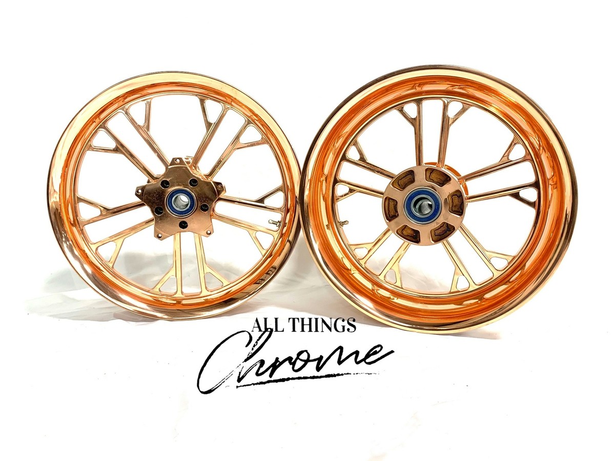 NINJA STOCK SIZE TRUE COPPER PLATED KILO WHEELS 06-11